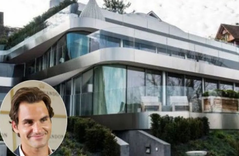 Roger Federer y su casa de cristal en Zúrich