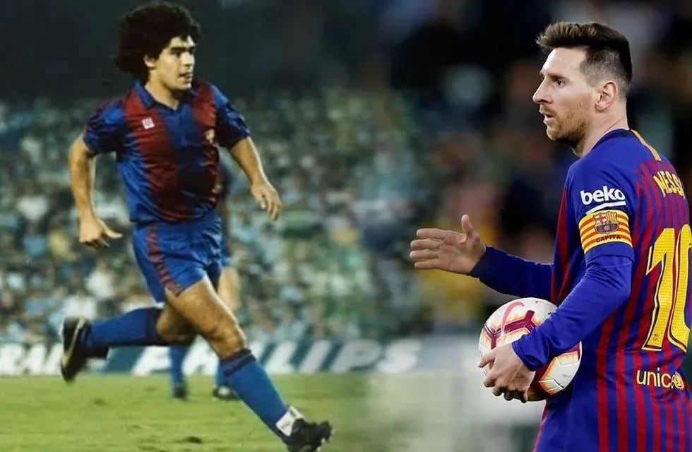 Maradona y Messi, los dos mejores jugadores argentinos fueron despreciados y maltratados por el Barcelona en distintos momentos.