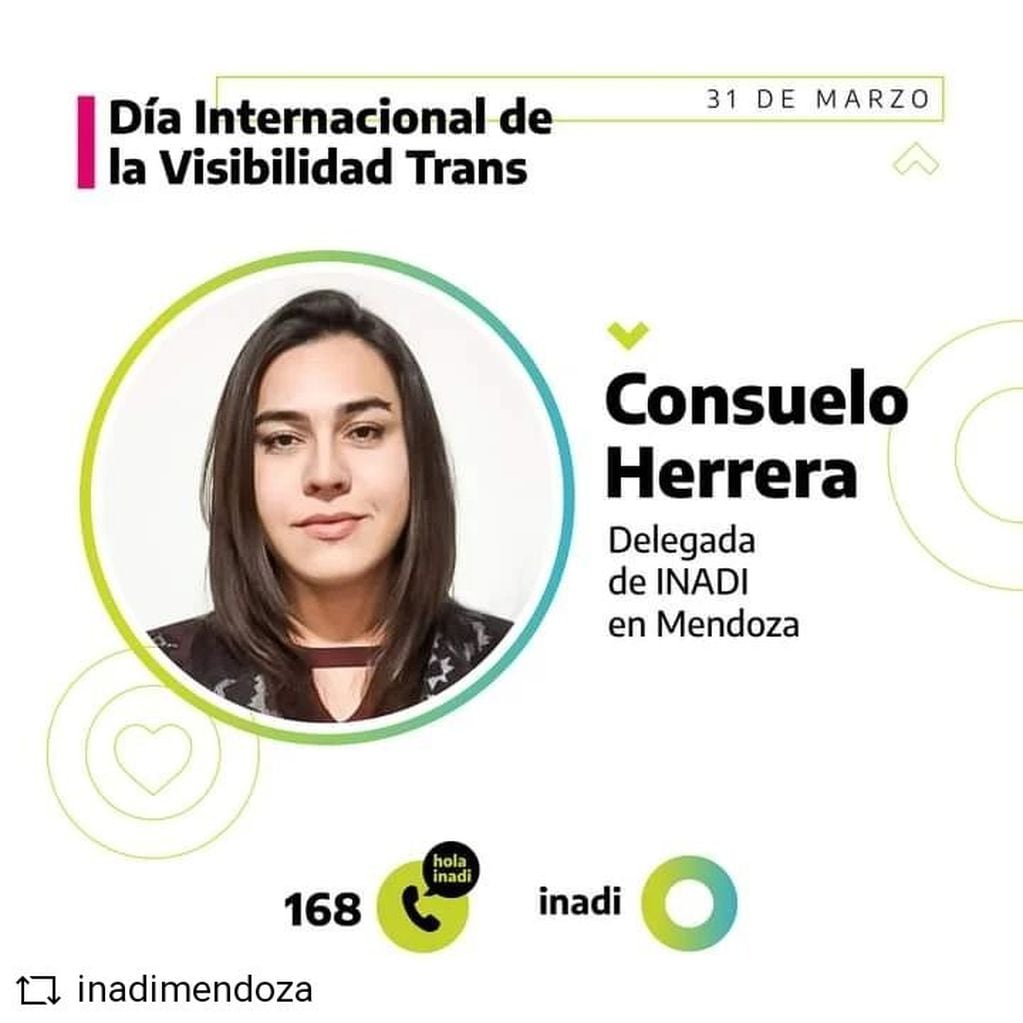 La delegada del INADI en Mendoza, Consuelo Herrera