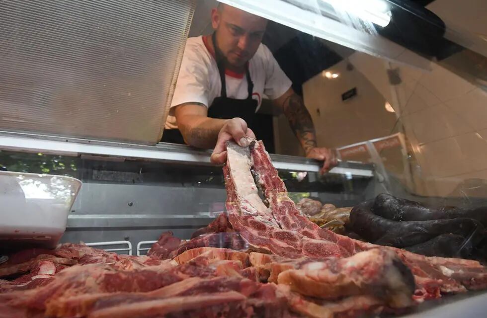 Descuentos en la compra de la carne por pago hecho con MODO BNA+.
Foto: José Gutierrez / Los Andes