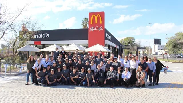 Inauguración nuevo McDonalds en Guaymallén