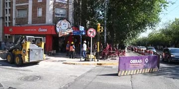 Iniciaron las obras de remodelación integral de calle San Martín, entre Paraná y Chacabuco