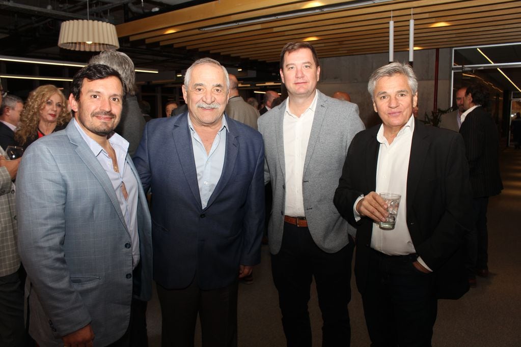 Franco Ferrari, Salvador Assenza, Santiago Ferrero y Hugo Chinellato.