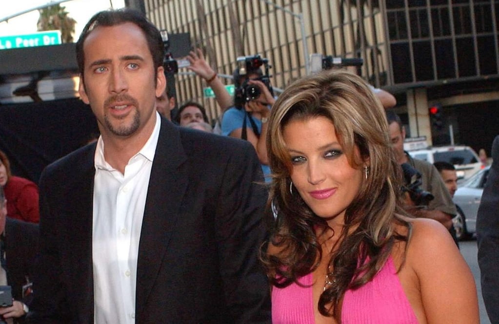 Lisa Marie Presley estuvo casada brevemente en 2002 con el actor Nicholas Cage.