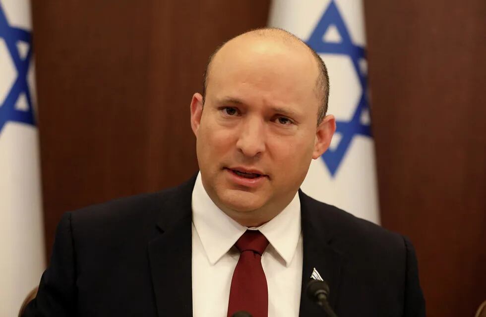 El primer ministro de Israel, Naftalí Bennett.