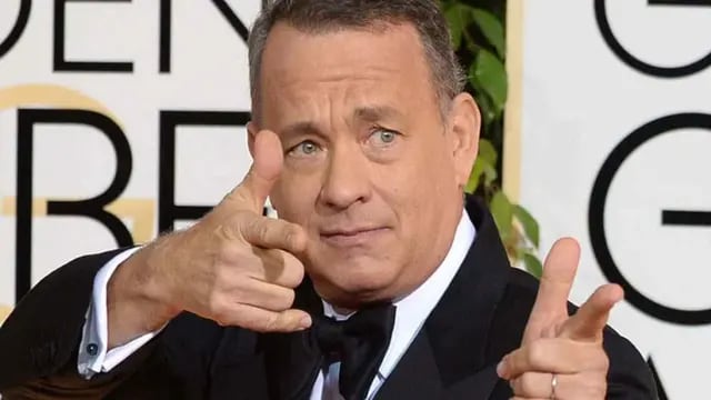 Tom Hanks, listo para salir a Polonia a buscar su autito.
