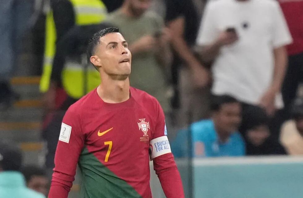 Cristiano Ronaldo y un conflicto grande en la Selección de Portugal. / TV