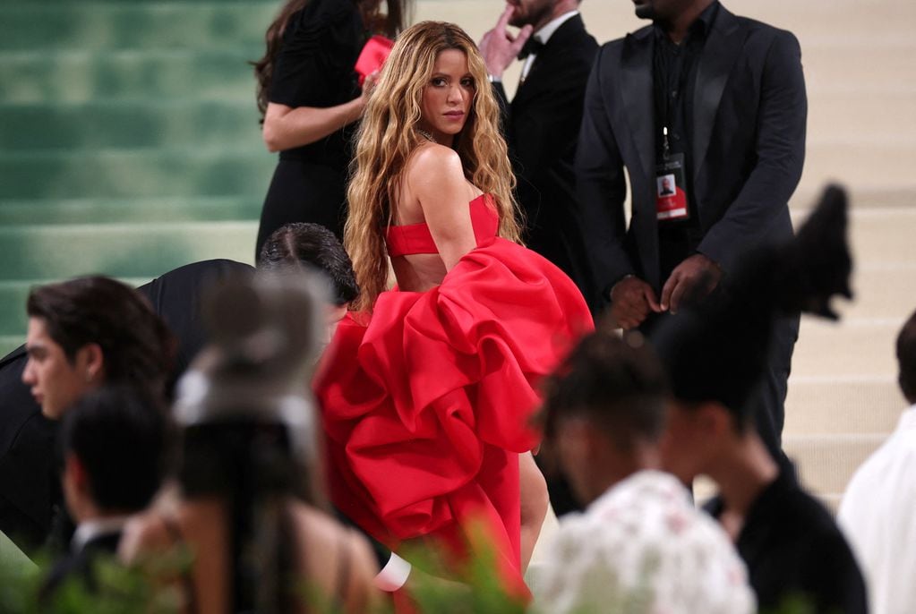 El look de Shakira en su primera Met Gala