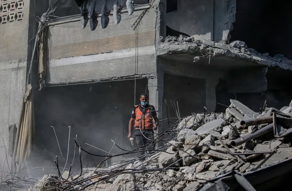 Destrucción en Gaza por la ofensiva de Israel contra Hamás. EFE