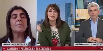 Milei atacó a María Laura Santillán con un video sacado de contexto