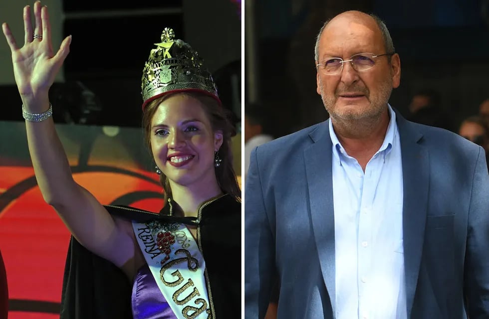 Sofía Grangetto, reina electa en 2020 representará a Guaymallén en la Vendimia 2022. Hoy estará en la Bendición de los Frutos con el intendente Marcelino Iglesias.