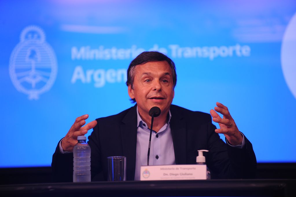Diego Giuliano, ministro de Transporte de la Nación - Foto Juano Tesone