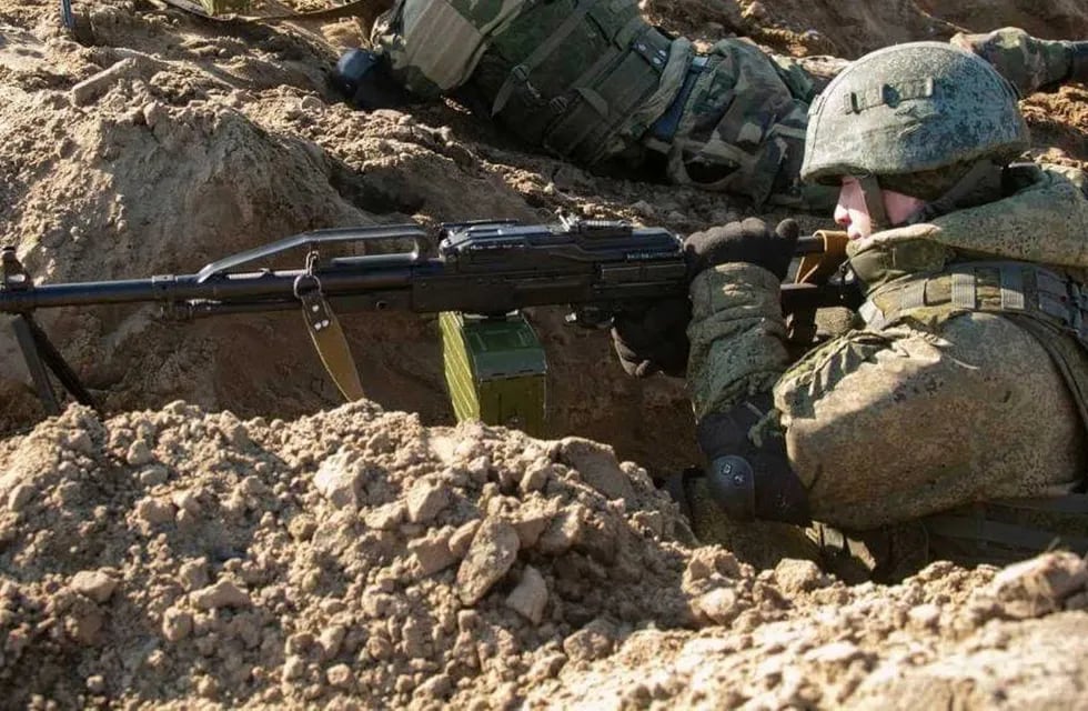 Militares en el conflicto armado entre Rusia y Ucrania