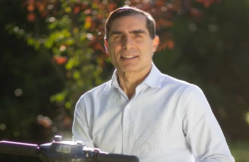 Ricardo Correnti, precandidato a concejal de Capital por el Partido de los Jubilados.
