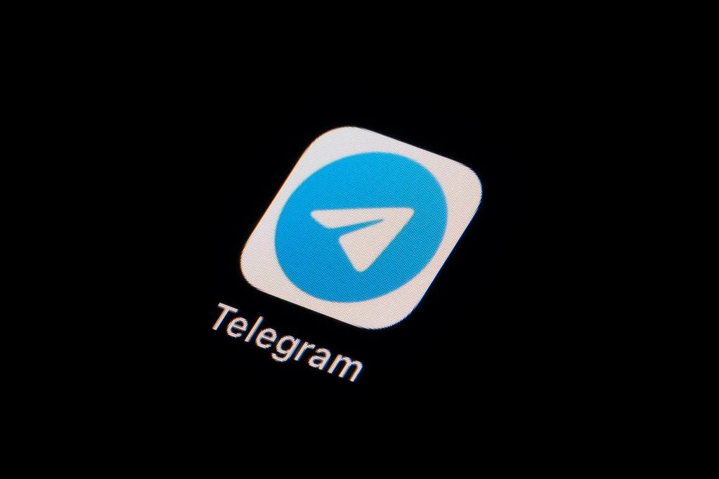ARCHIVO - El ícono de la aplicación de Telegram (AP Foto/Matt Slocum, Archivo)