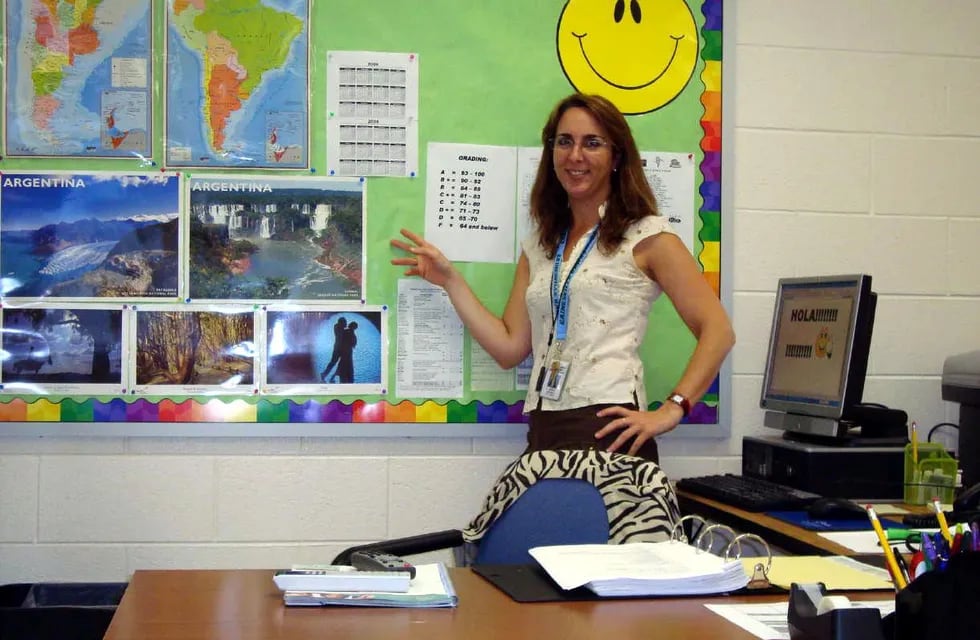 La profesora de inglés que enseña la cultura argentina en EEUU