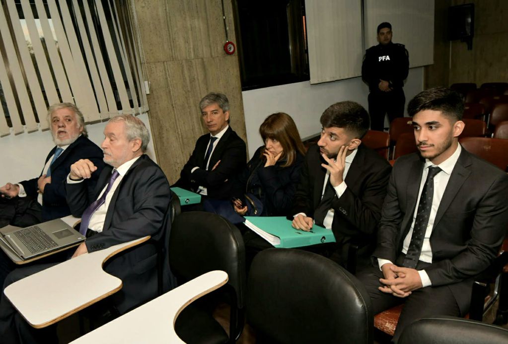 El juez Bento en el banquillo de los acusados: empezó el megajuicio. Orlando Pelichotti / Los Andes