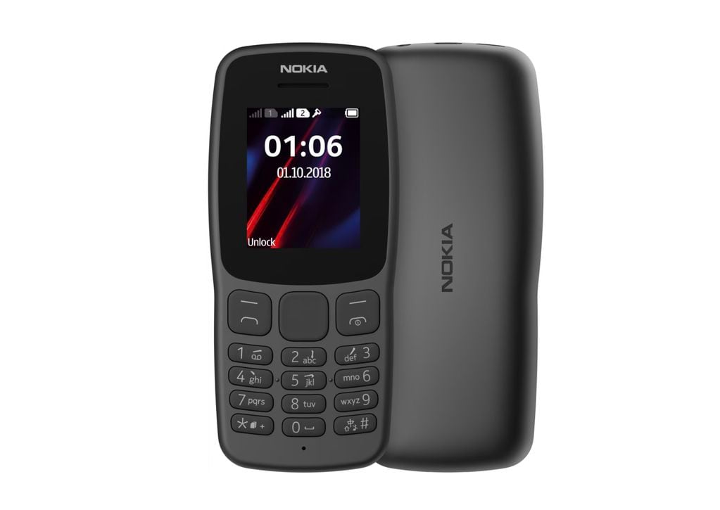 El Nokia 106 es el celular "tonto" que se vende oficialmente en Argentina y cuesta alrededor de 7.000 pesos.