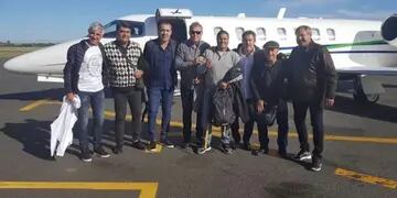 Brown, Batista, Garré, Pumpido, Tapia, Enrique, Olarticoechea y Giusti visitaron Jujuy 32 años después. 