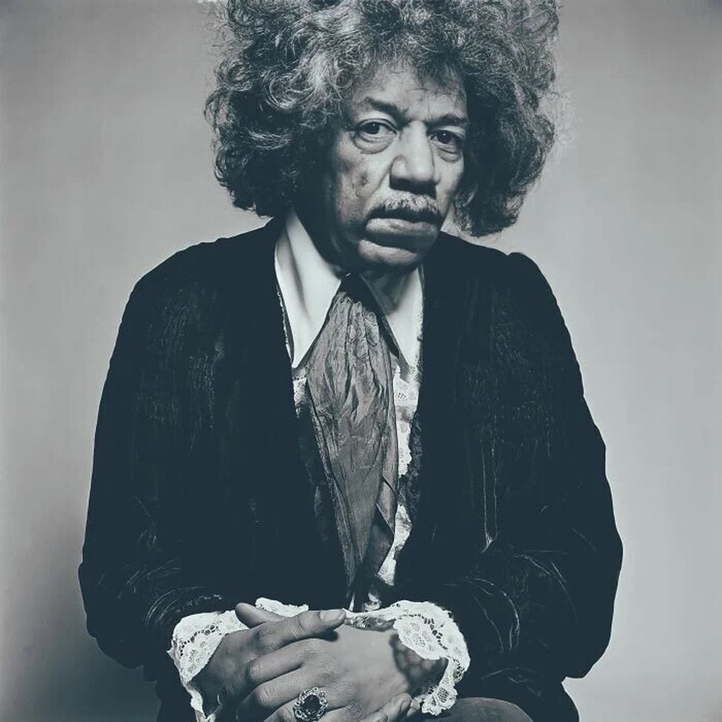 Así se vería hoy Jimi Hendrix (Alper Yesiltas)