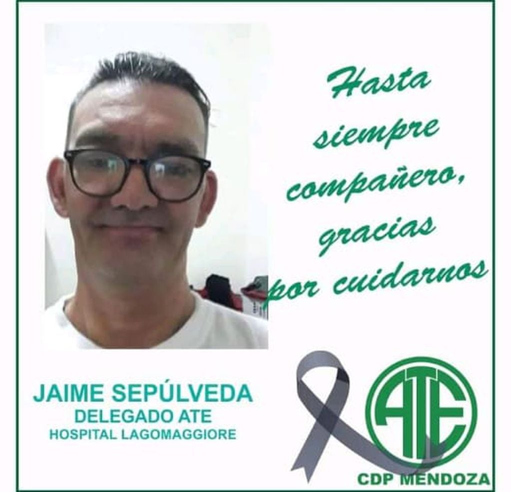 Jaime Sepúlveda era portero del Lagomaggiore y falleció hoy a causa del covid. Foto gentileza ATSA