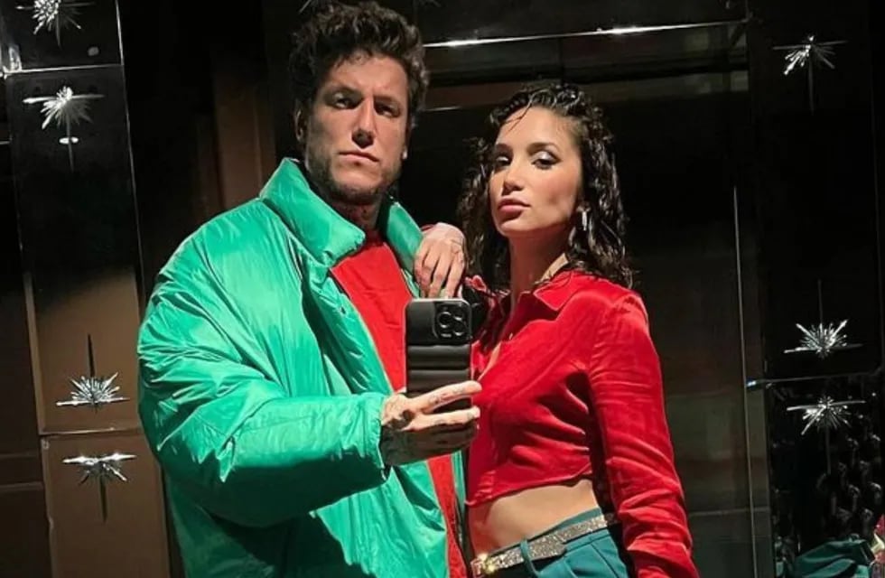Alex Caniggia y Melody Luz en el departamento del Faena. Gentileza Instagram.