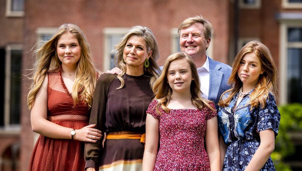 Familia real de Países Bajos. 