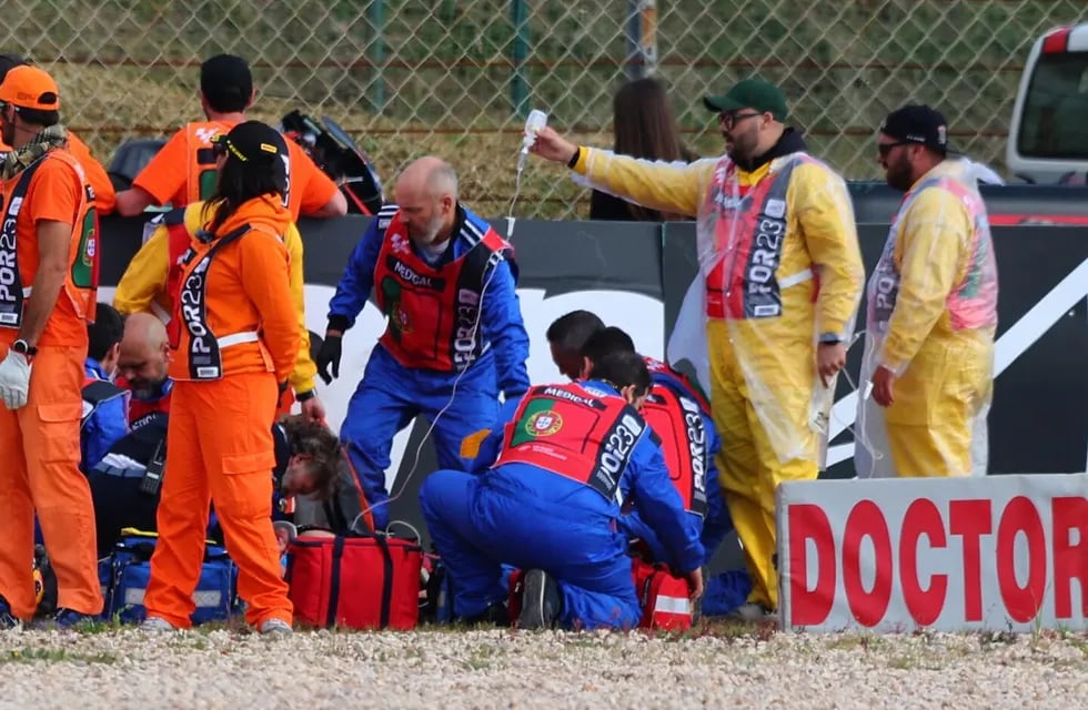Pol Espargaró se accidentó en el último entrenamiento del viernes
