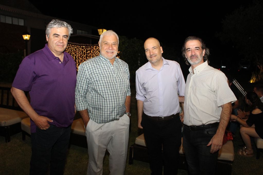 Raúl Pedone, Juanqui López, Leo Rearte y Darío Taboas.