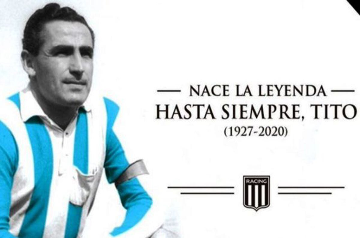 Llora el fútbol argentino: murió Juan José Pizzutti, emblema de la historia de Racing Club