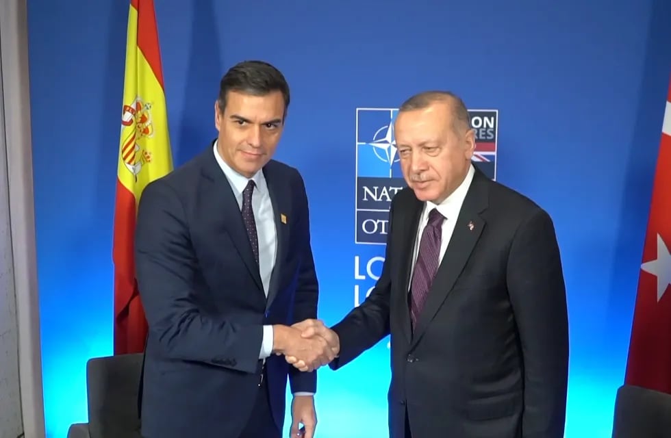 Pedro Sánchez y Recep Erdogan