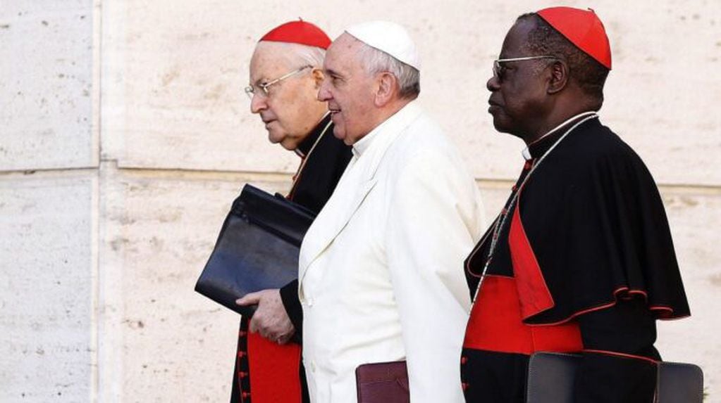 El papa Francisco señaló que Sodano había ocupado muchos roles en el cuerpo diplomático del Vaticano. Foto: Web