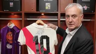  Beto Alonso, referente histórico de River Plate. / Gentileza 