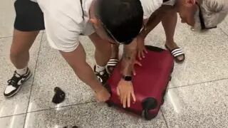 Un pasajero le arrancó las ruedas a su valija para no pagar extra por equipaje