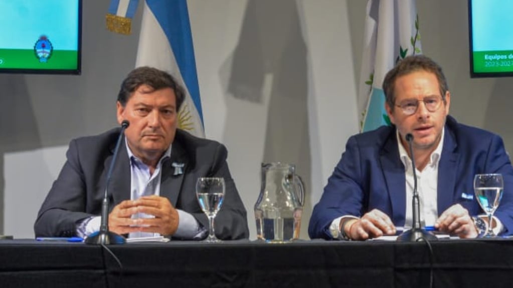Omar Parisi y Lucas Ilardo, precandidatos a la gobernación por Ahora Peronismo (Frente Elegí)