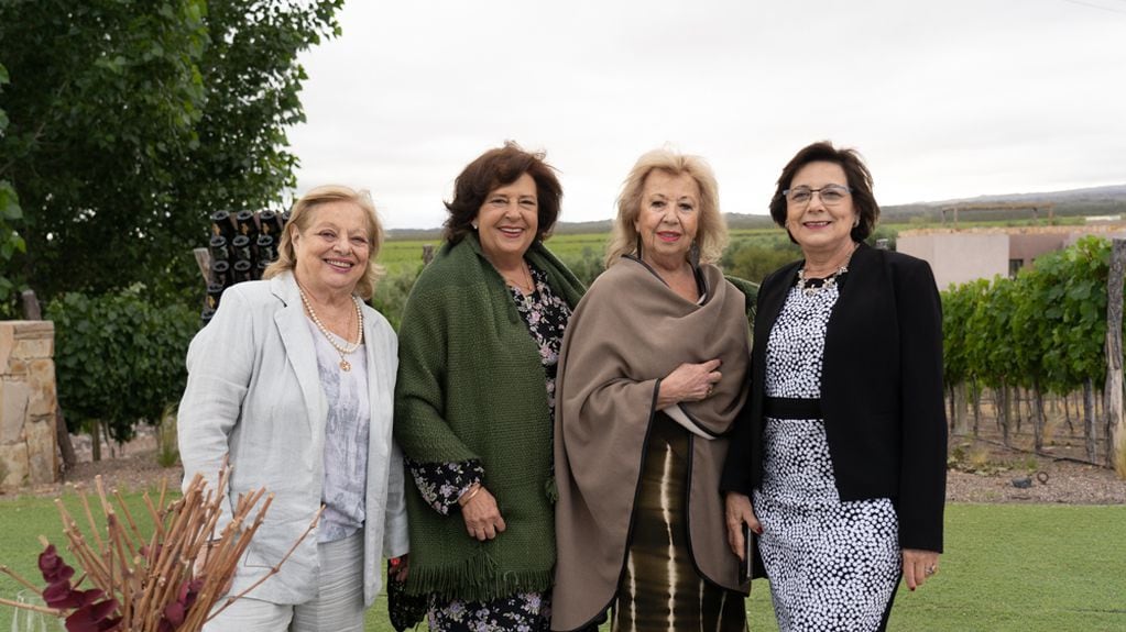Graciela Ficcardi, Mónica Pescarmona, Sandra Cané y Cristina Pandolfi. PH Ariel Larriba
