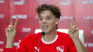 Santi Maratea optimista con el futuro de Independiente