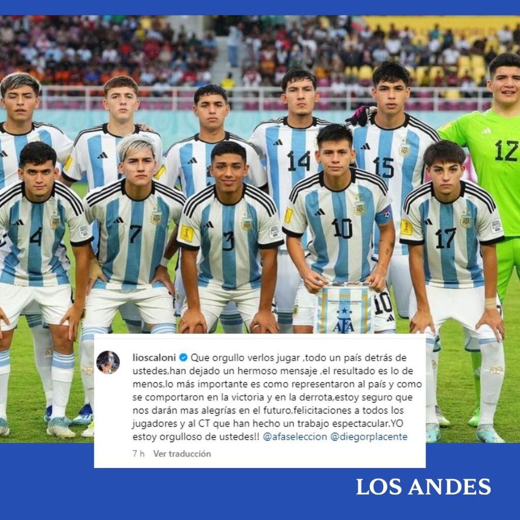 El arquero de la Selección Sub 17, Jeremías Florentín, tuvo que cerrar los comentarios en su Instagram tras recibir una ola de insultos. Instagram
