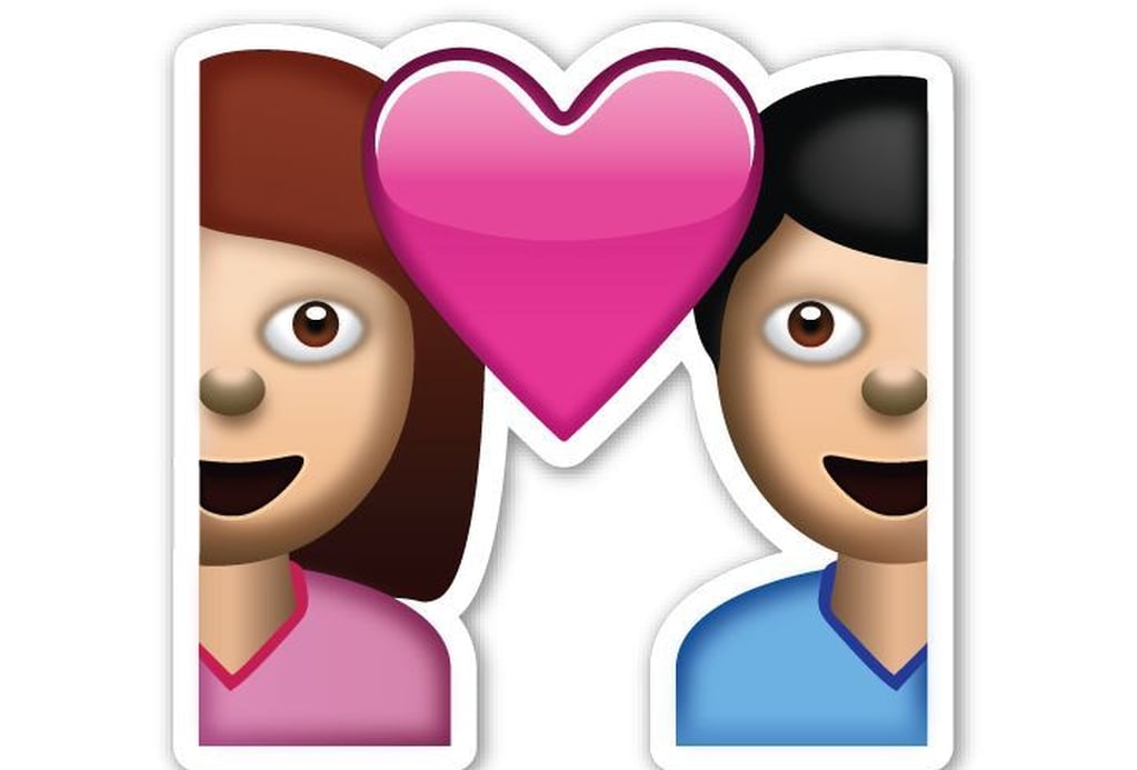 Emoji, enamorados