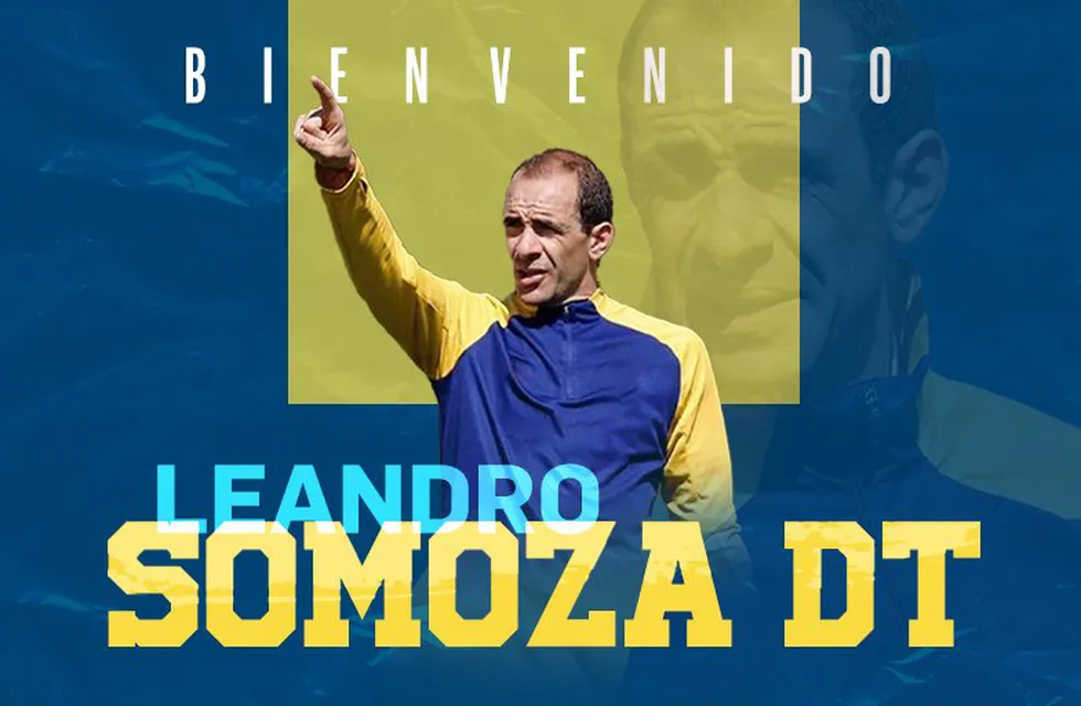 Leandro Somoza fue oficialmente informado por la página oficial canalla que es el nuevo DT de la Primera profesional.