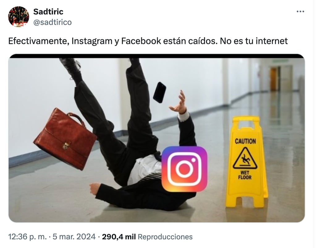 Instagram y Facebook se cayeron más de dos horas: las causas del problema y los memes más divertidos
