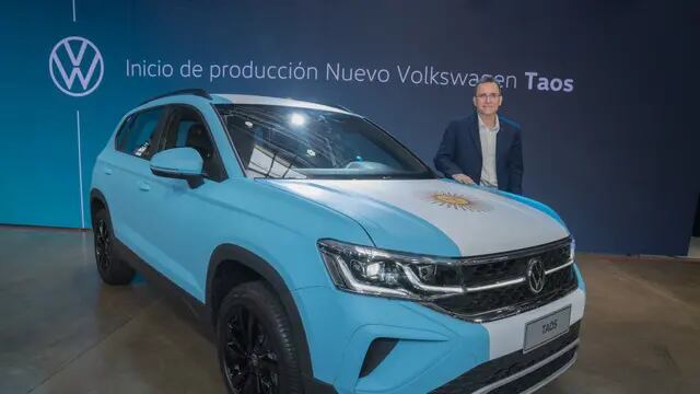 Ayer comenzó a fabricarse el Volkswagen Taos en la Argentina