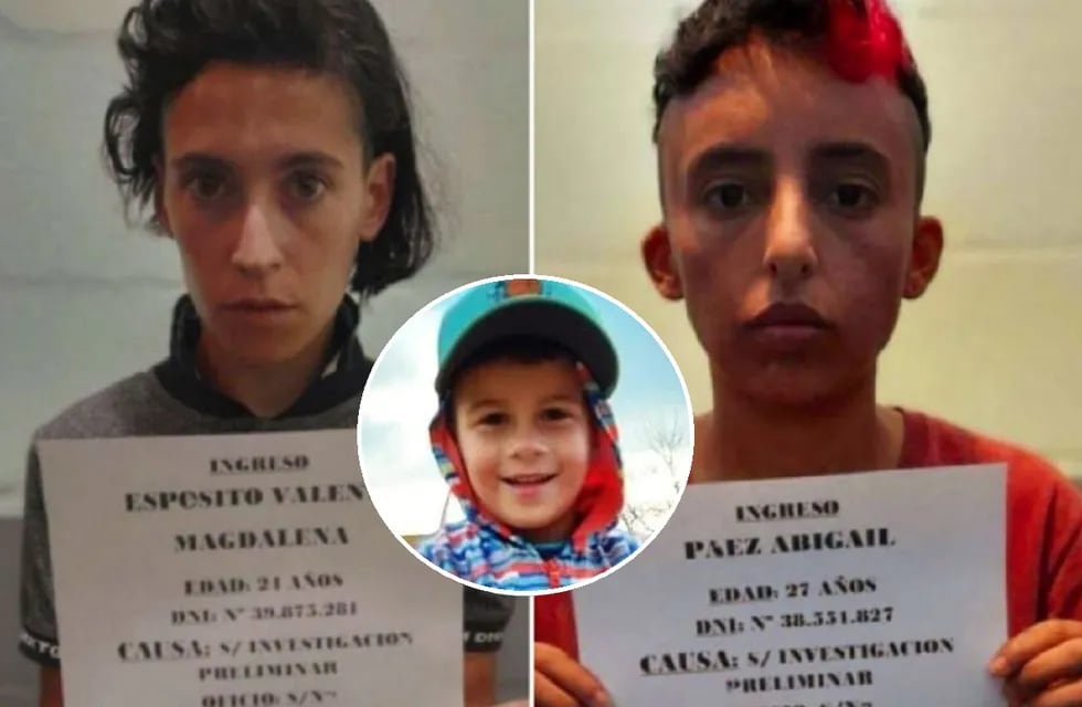 La madre de Lucio Dupuy y su novia fueron detenidas por el crimen del nene de 5 años