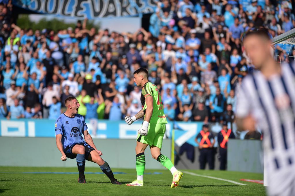 La solidez de Nahuel Losada fue clave en el empate 1-1 de Belgrano con Talleres en el clásico cordobés jugado en el Gigante de Alberdi. (Javier Ferreyra / La Voz)