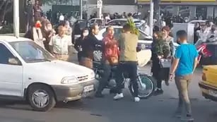 Motociclista iraní