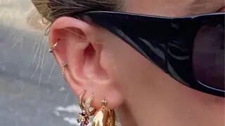 Chunky earrings