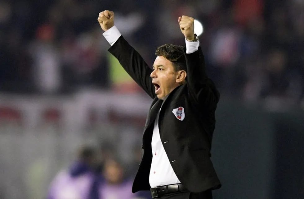 Marcelo Daniel Gallardo, DT de River Plate, fue elegido como el mejor entrenador de América por tercera vez al hilo.