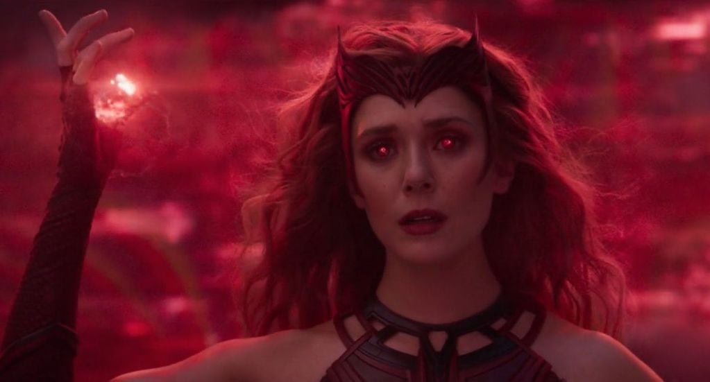 Elizabeth Olsen (Scarlet Witch) vuelve en "Doctor Strange and the Multiverse of Madness" (2022) 