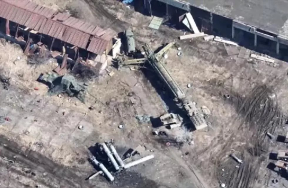 Sistema de defensa S-300 entregado por Eslovaquia a Ucrania, destruido por el ejército ruso
