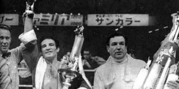 El 12 de diciembre de 1968, el gran Locche demolía al japonés Paul Fuji y se consagraba campeón mundial de la categoría welter juniors.